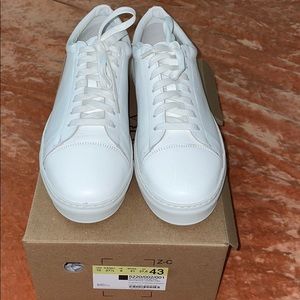Mens Zara white sneakers